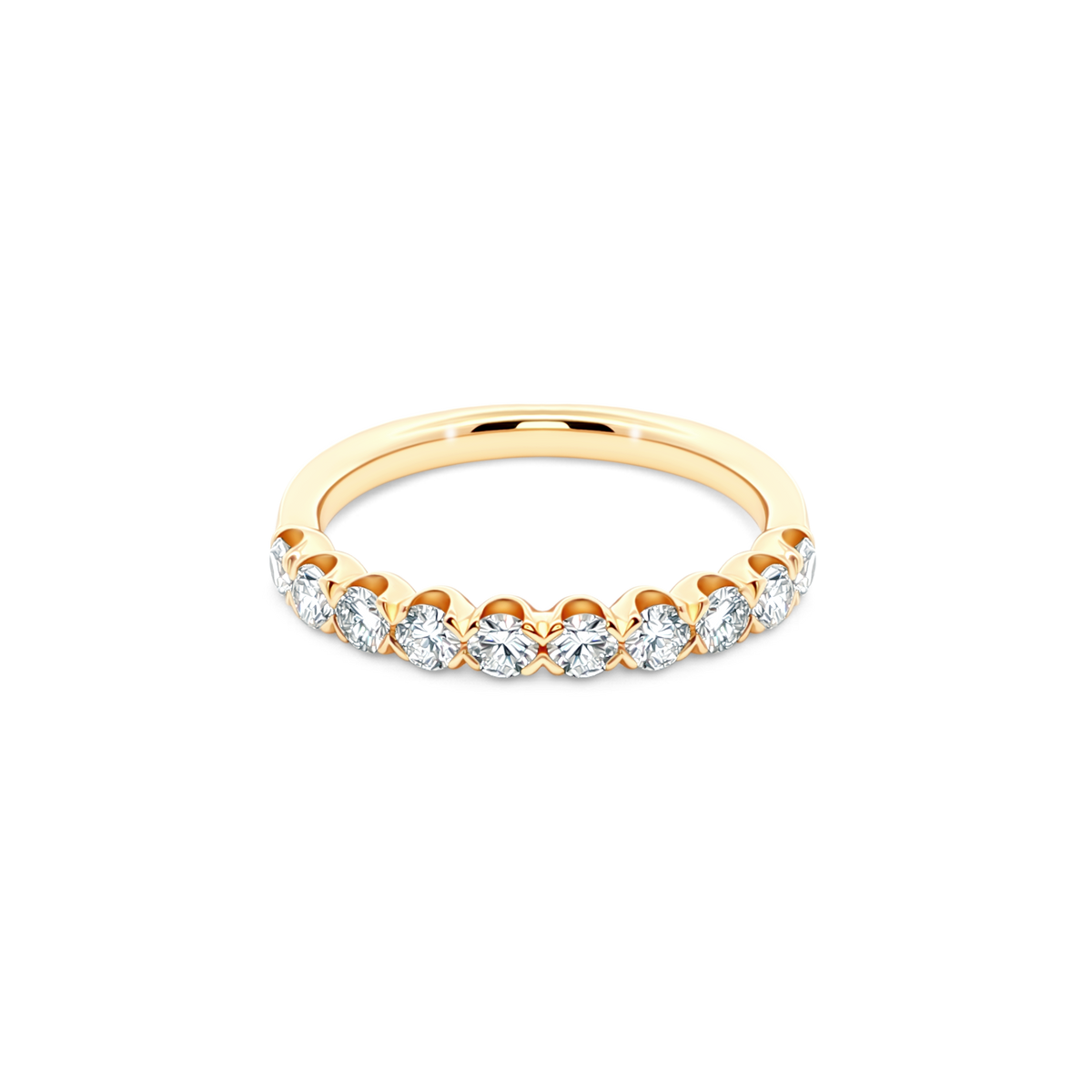 Christopher Designs Round Diamond Wedding Ring — photo 1 of 3