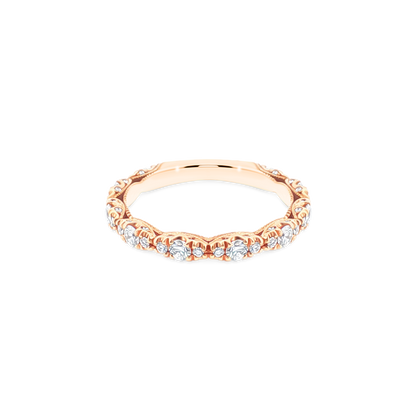 Tacori Round Brilliant Cut Diamond Wedding Ring — photo 1 of 3