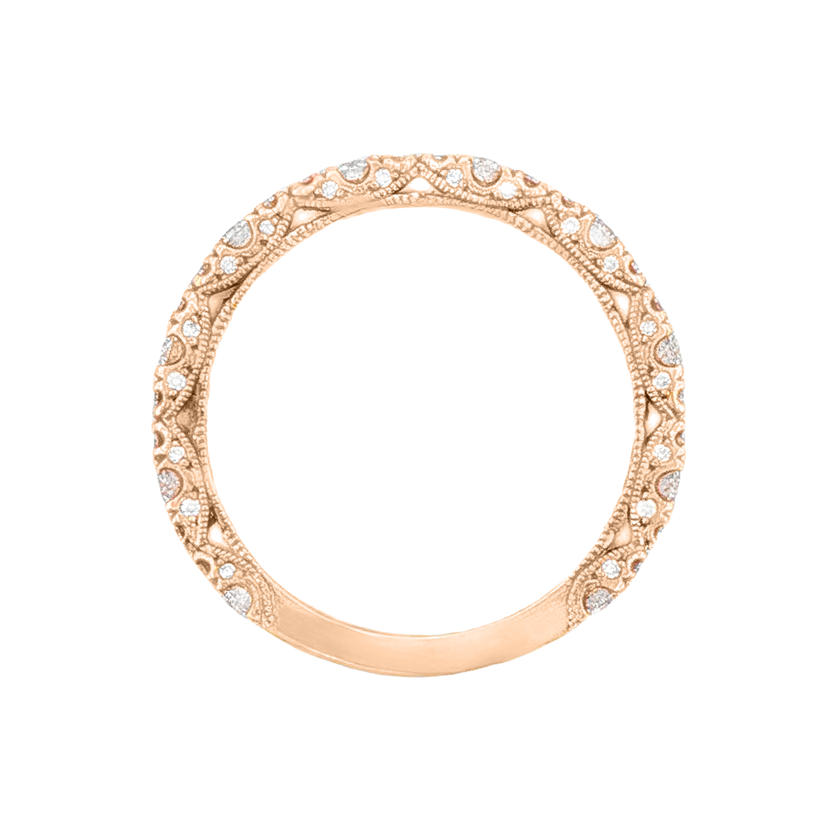 Tacori Round Brilliant Cut Diamond Wedding Ring — photo 3 of 3