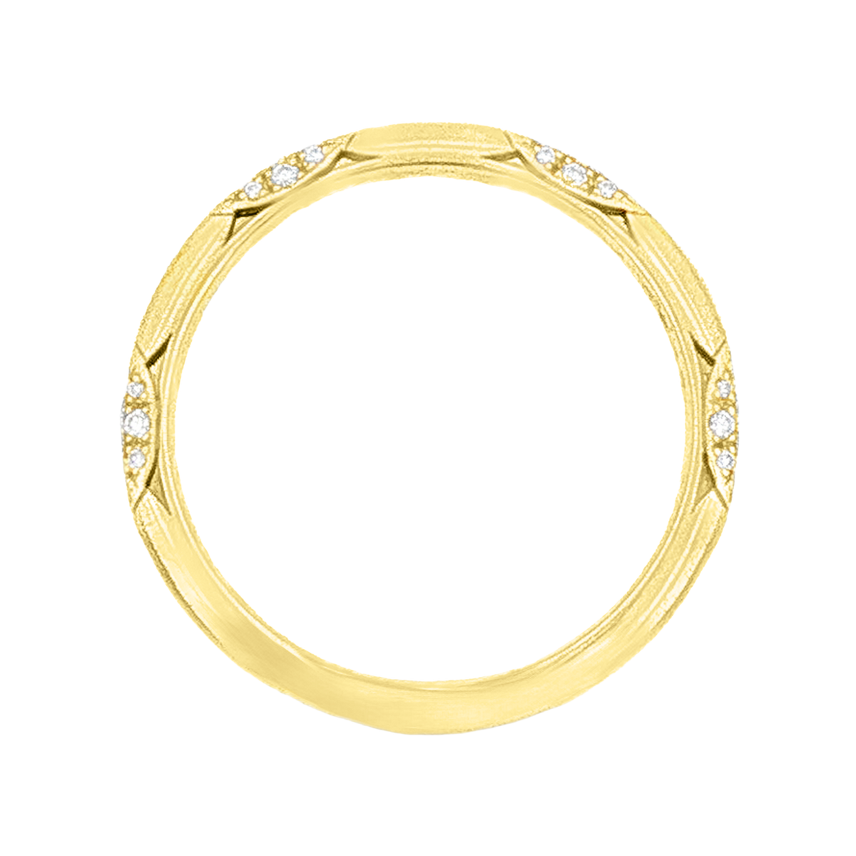 Tacori Round Brilliant Cut Diamond Wedding Ring — photo 3 of 3