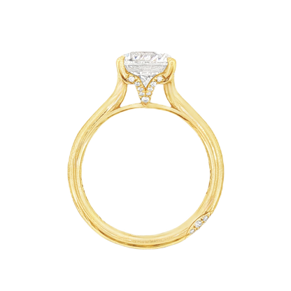 Tacori Round Solitaire Diamond Engagement Ring — photo 3 of 3