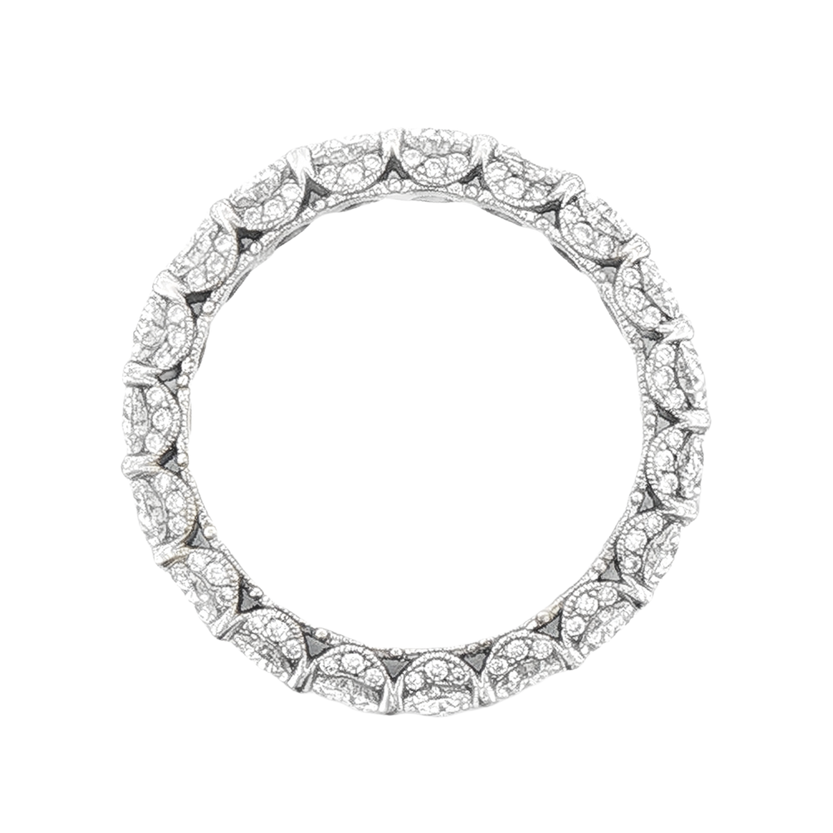Tacori Oval Cut Diamond Eternity Ring — photo 3 of 3