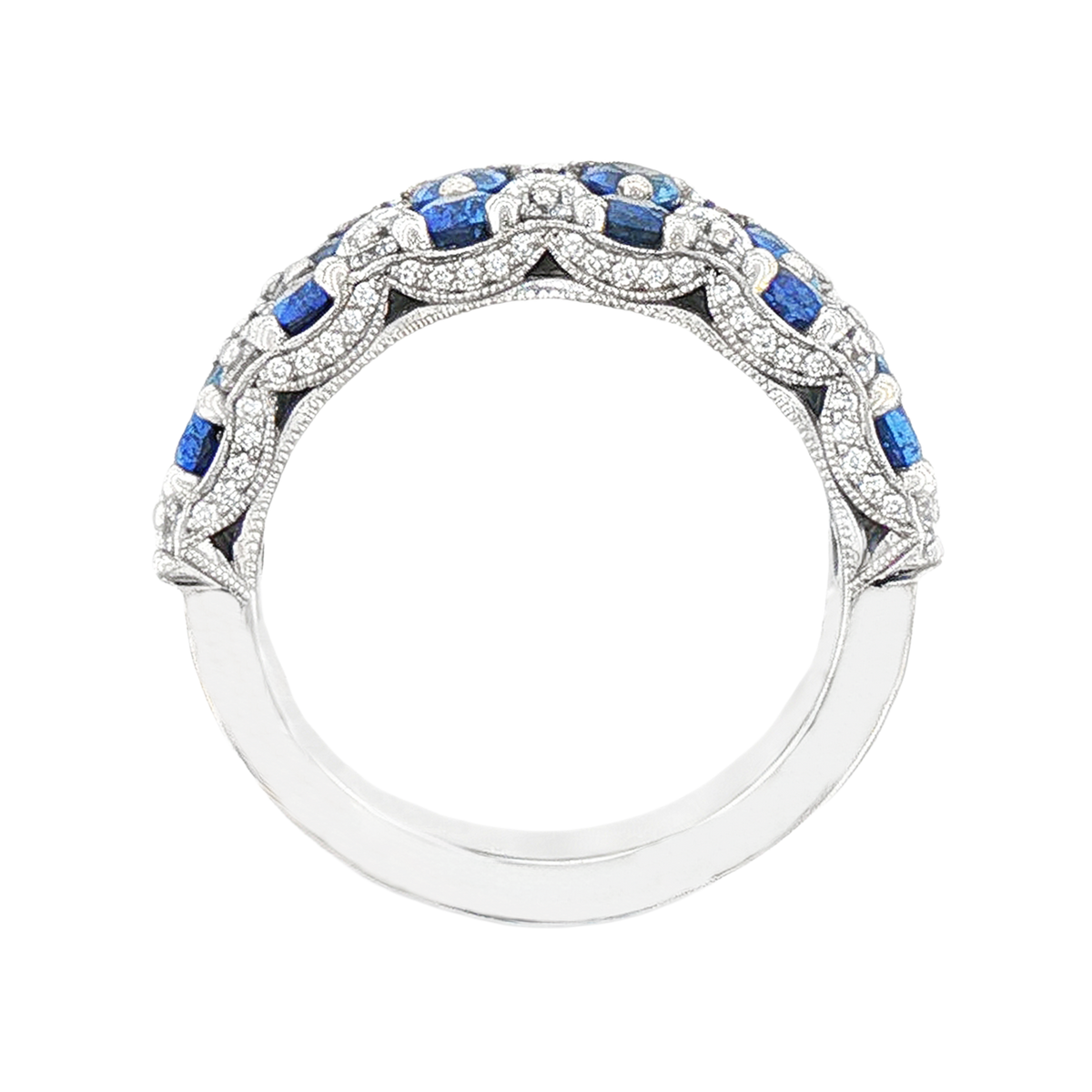 Tacori Marquise & Pear Shape Diamond Geometric Wedding Ring — photo 3 of 3