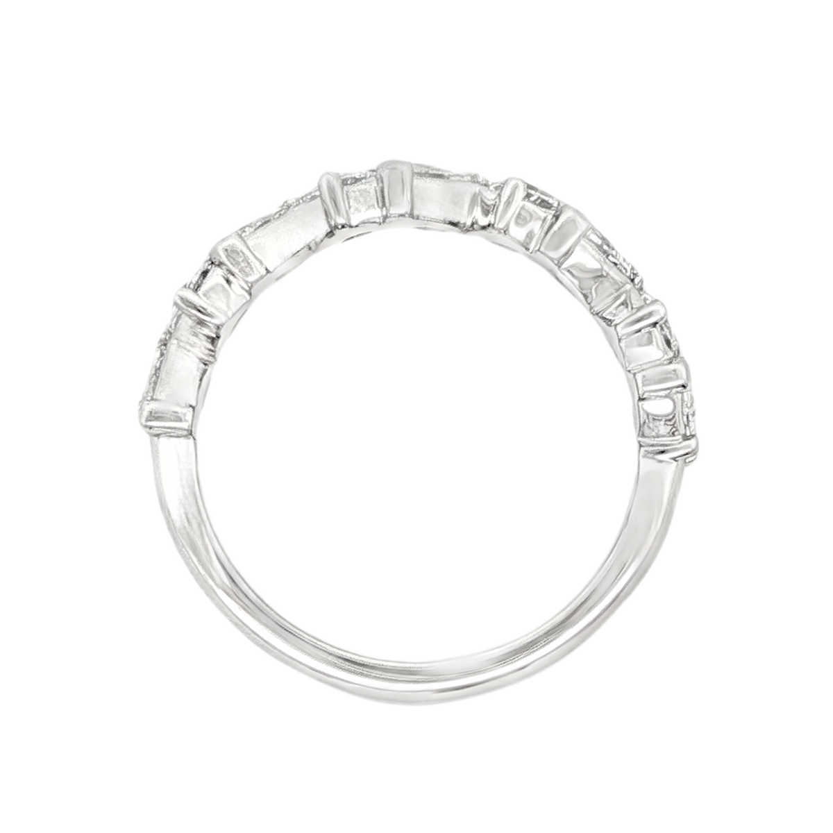 Christopher Designs Pear Diamond Wedding Ring — photo 3 of 3
