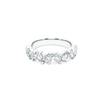 Christopher Designs Pear Diamond Wedding Ring — photo 1 of 3
