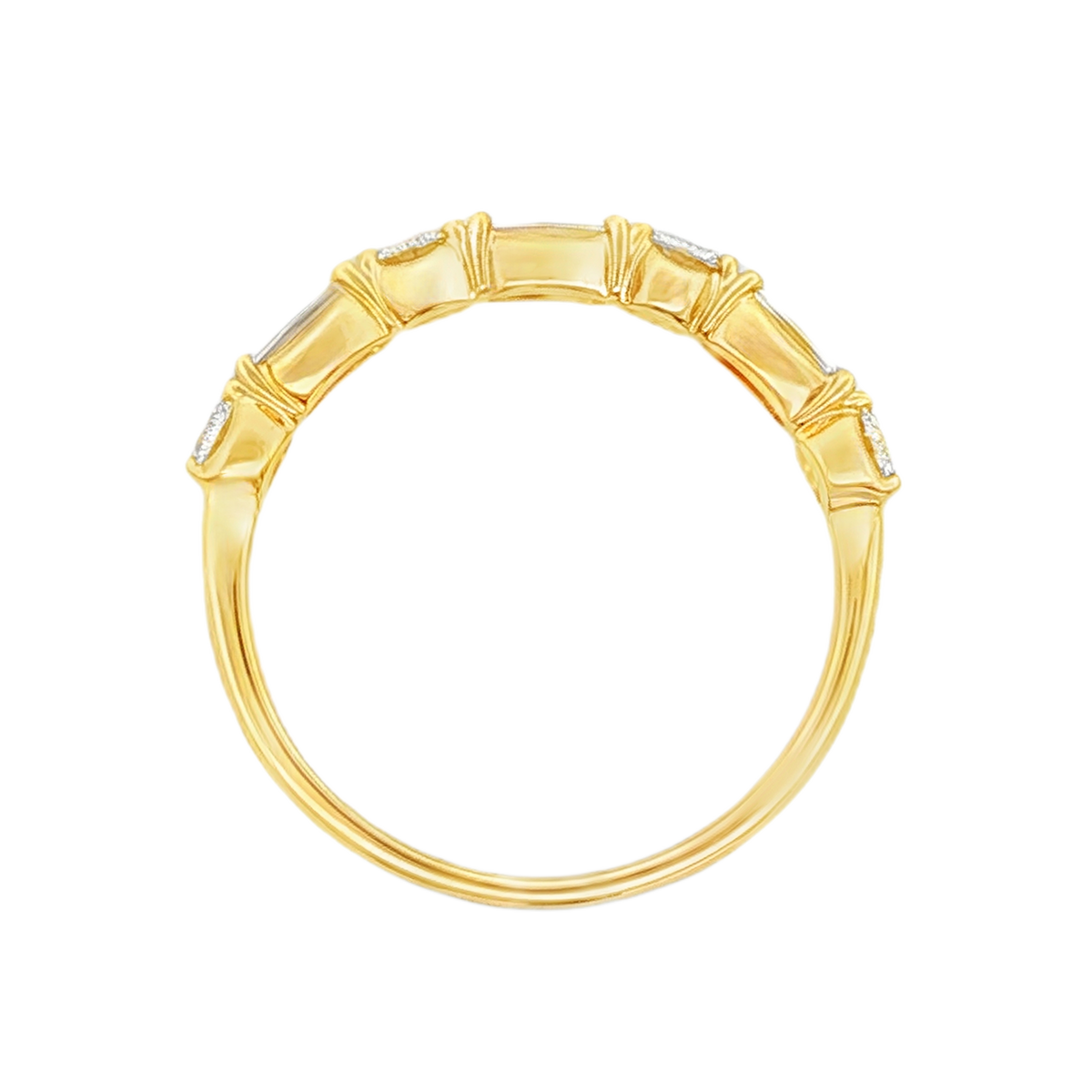Christopher Designs Mixed Shape Diamond Wedding Ring — photo 6 of 6