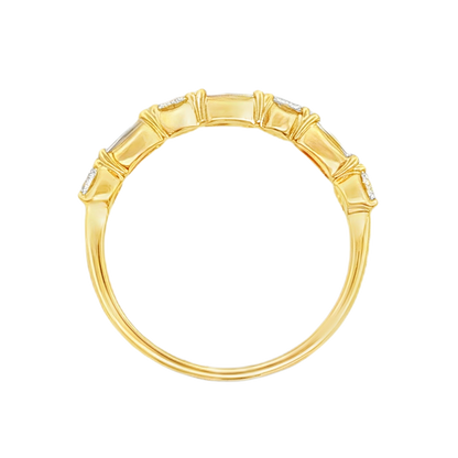 Christopher Designs Mixed Shape Diamond Wedding Ring — photo 6 of 6