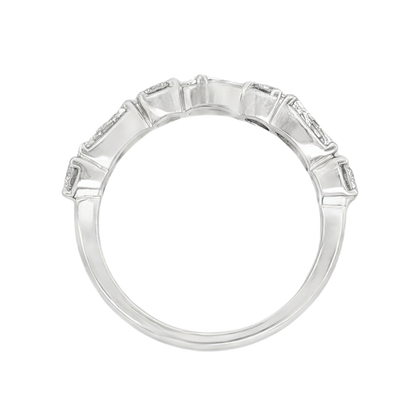 Christopher Designs Mixed Shape Diamond Wedding Ring — photo 3 of 3