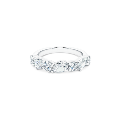 Christopher Designs Mixed Shape Diamond Wedding Ring — photo 1 of 3