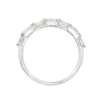 Christopher Designs Mixed Shape Diamond Wedding Ring — photo 6 of 6