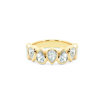 Christopher Designs Bezel Set Diamond Wedding Ring — photo 1 of 3