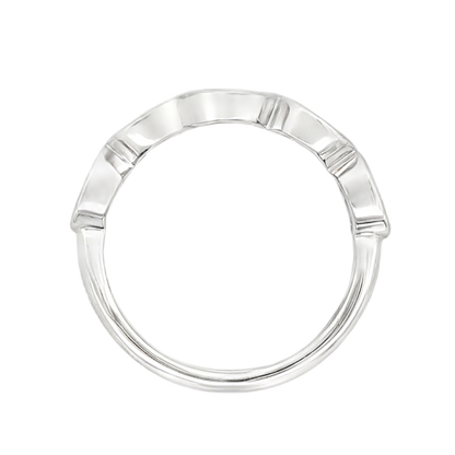 Christopher Designs Bezel Set Diamond Wedding Ring — photo 2 of 3