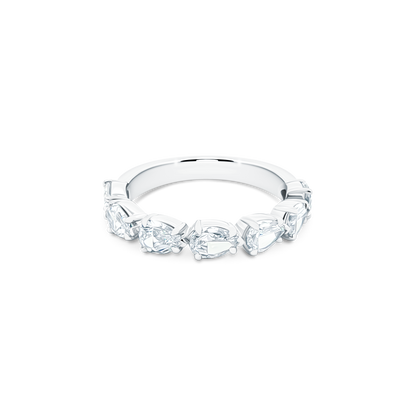 Christopher Designs Pear Diamond Wedding Ring — photo 1 of 3