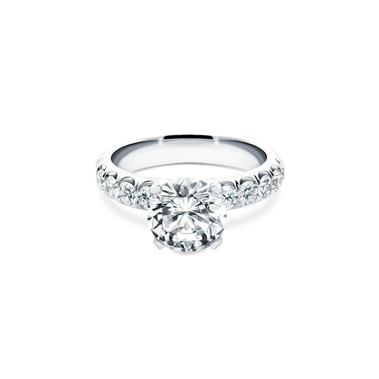 Signature Round Diamond Engagement Ring — photo 1 of 3