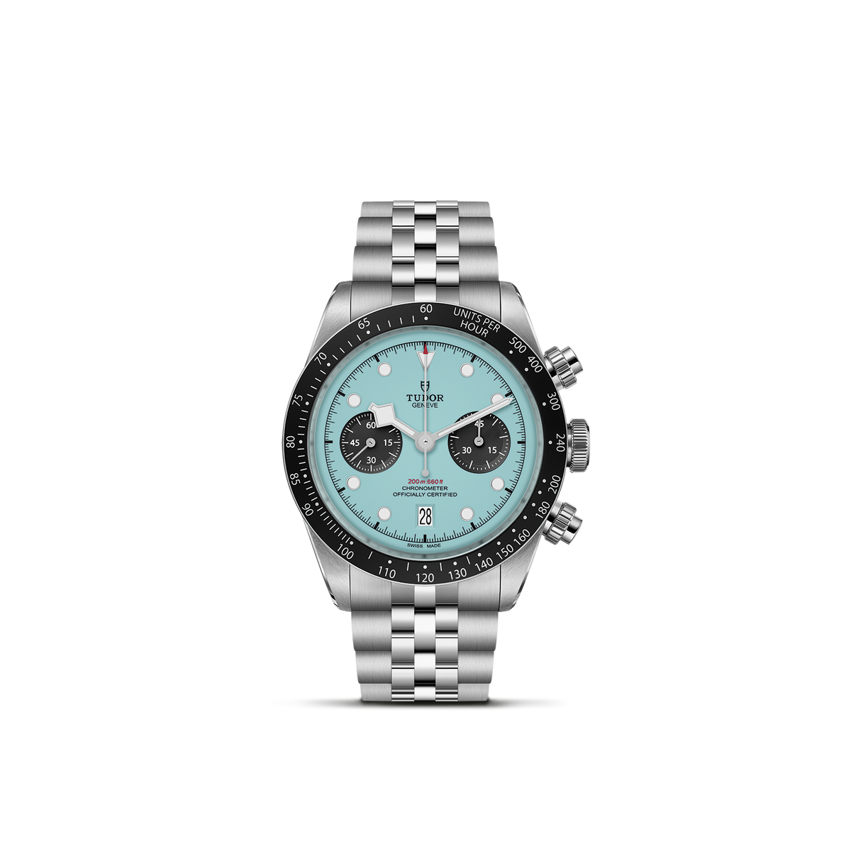 Tudor Black Bay Chrono "Flamingo Blue" — photo 1 of 5