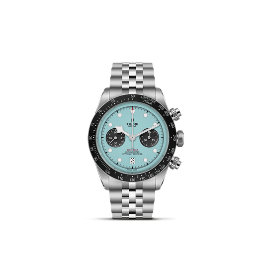 Tudor Black Bay Chrono "Flamingo Blue" — photo 1 of 5