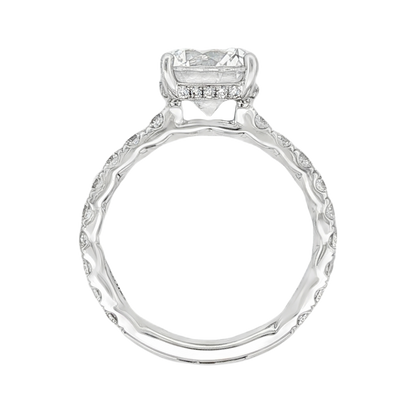 A. Jaffe Round Diamond Engagement Ring — photo 3 of 3