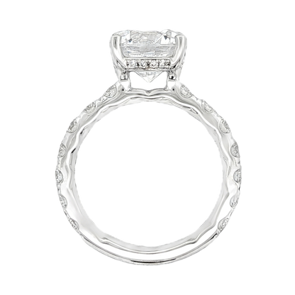 A. Jaffe Round Diamond Engagement Ring — photo 3 of 3
