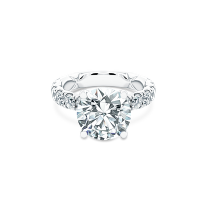 A. Jaffe Round Diamond Engagement Ring — photo 1 of 3
