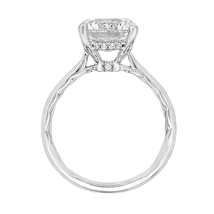 A. Jaffe Round Solitaire Diamond Engagement Ring — photo 3 of 3