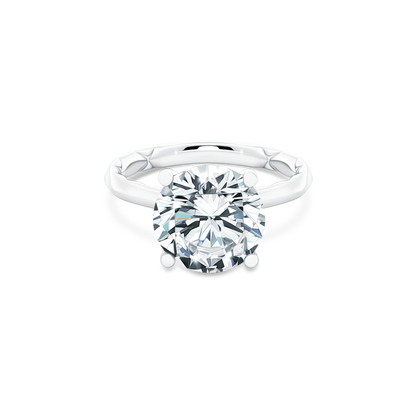 A. Jaffe Round Solitaire Diamond Engagement Ring — photo 1 of 3