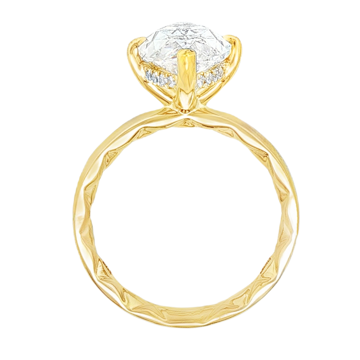 A. Jaffe Marquise Solitaire Diamond Engagement Ring — photo 2 of 3