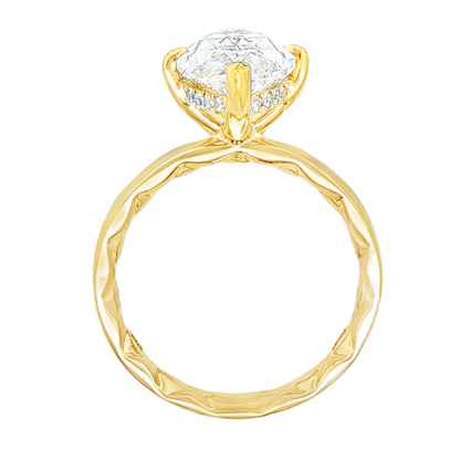 A. Jaffe Marquise Solitaire Diamond Engagement Ring — photo 2 of 3