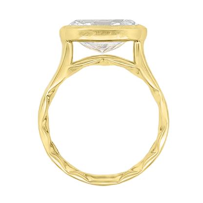 A. Jaffe Oval Solitaire Diamond Engagement Ring — photo 3 of 3
