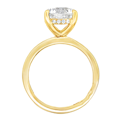 A. Jaffe Round Solitaire Diamond Engagement Ring — photo 3 of 3