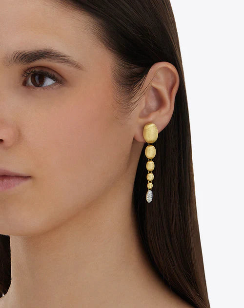 Nanis Nuvole Drop Earrings 18K Yellow Gold & Diamonds — photo 2 of 2