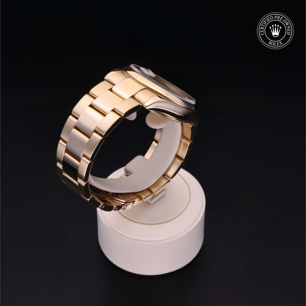 Rolex Certified Pre-Owned Day-Date 36 M118208 in 18 ct yellow gold with champagne dial, image 28 of 41