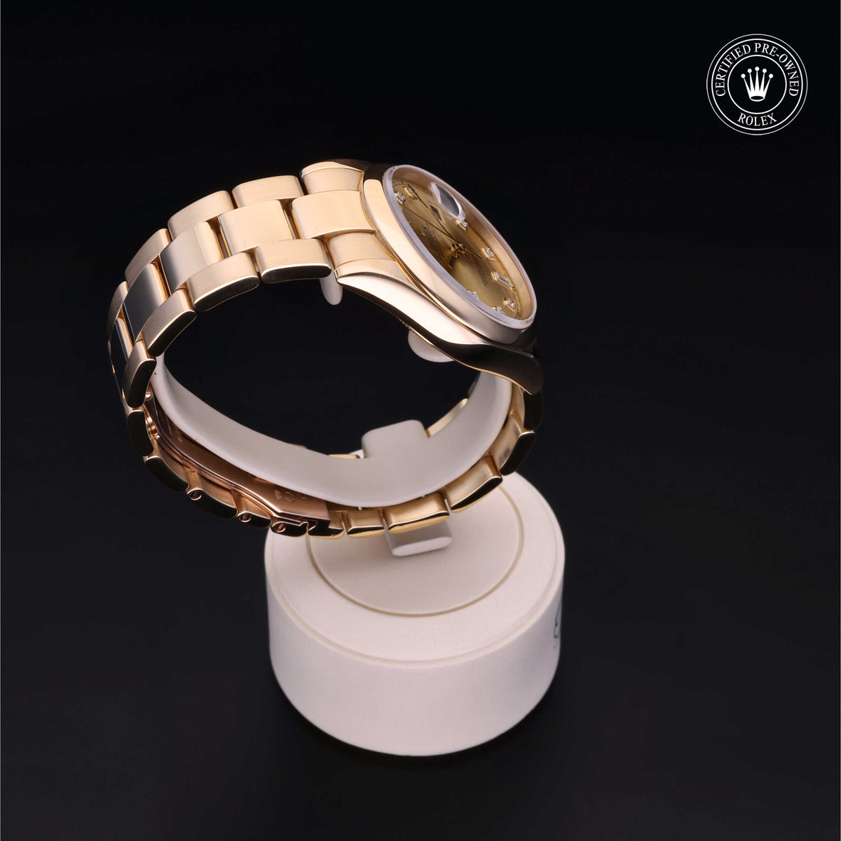 Rolex Certified Pre-Owned Day-Date 36 M118208 in 18 ct yellow gold with champagne dial, image 31 of 41