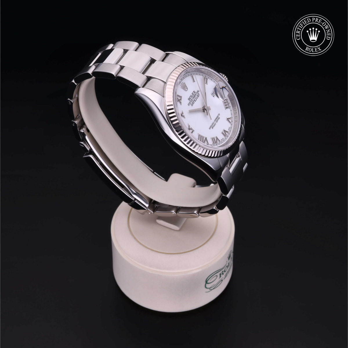 Rolex Certified Pre-Owned Datejust 36 M116234 in Oystersteel with white dial, image 35 of 41