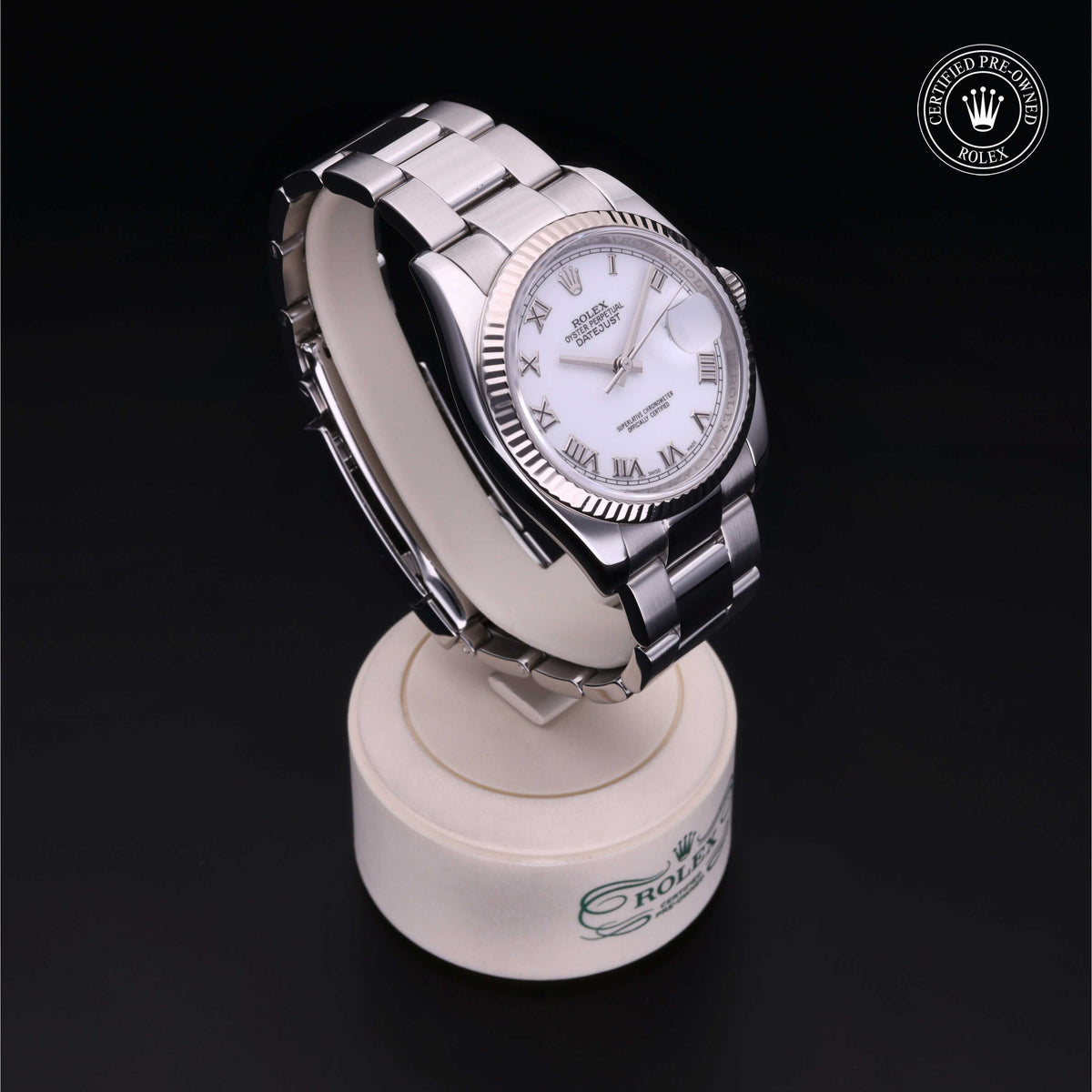 Rolex Certified Pre-Owned Datejust 36 M116234 in Oystersteel with white dial, image 37 of 41