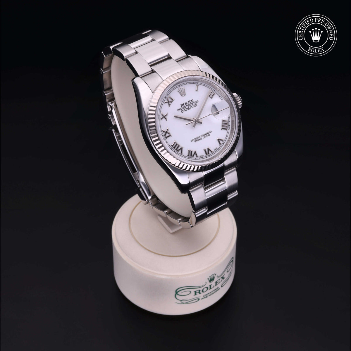 Rolex Certified Pre-Owned Datejust 36 M116234 in Oystersteel with white dial, image 38 of 41