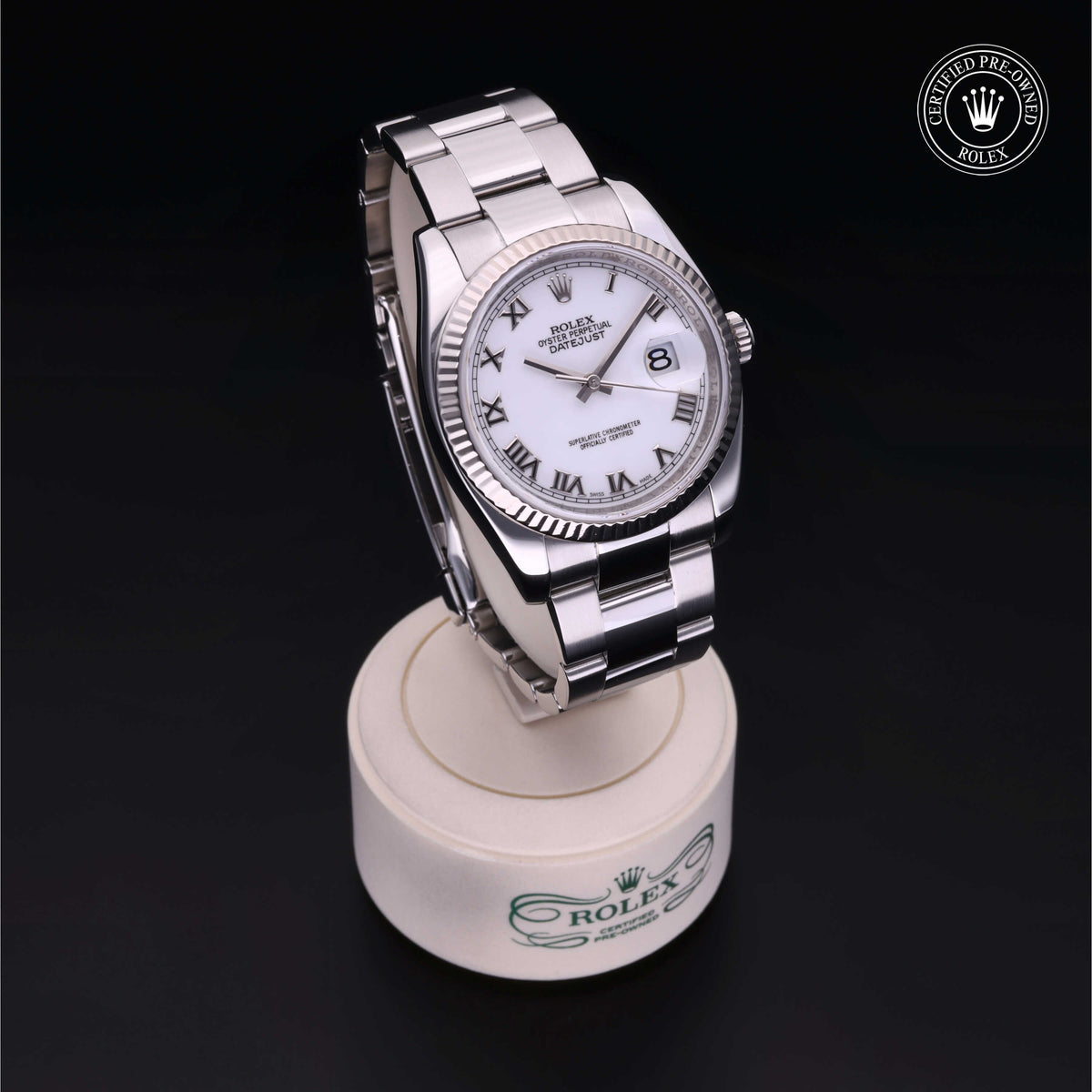 Rolex Certified Pre-Owned Datejust 36 M116234 in Oystersteel with white dial, image 39 of 41