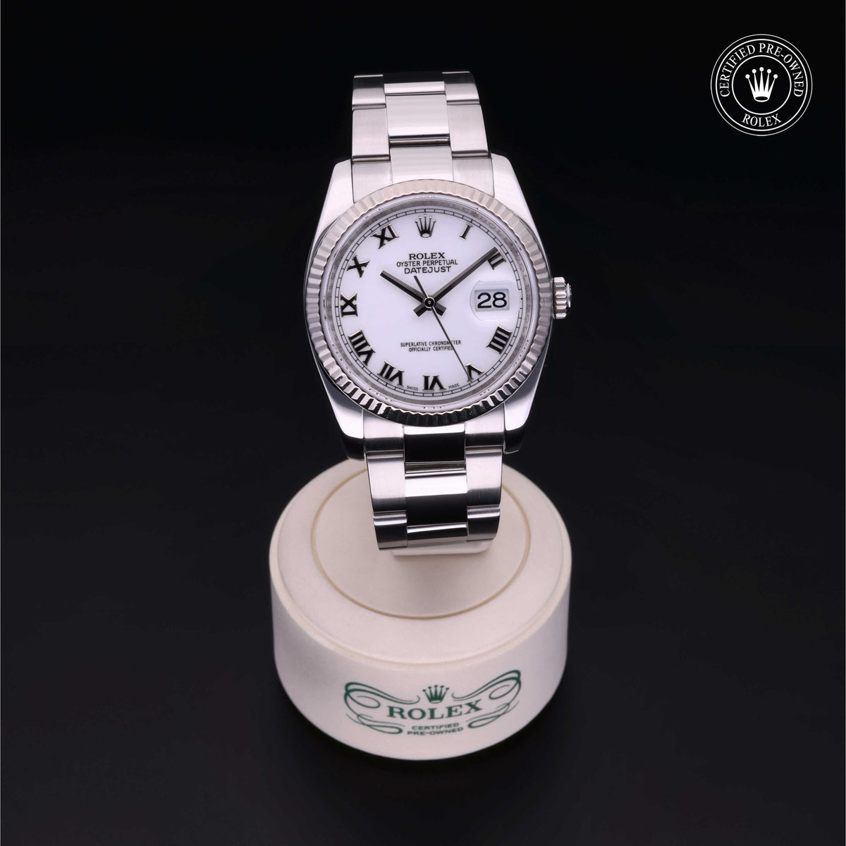 Rolex Certified Pre-Owned Datejust 36 M116234 in Oystersteel with white dial, image 41 of 41