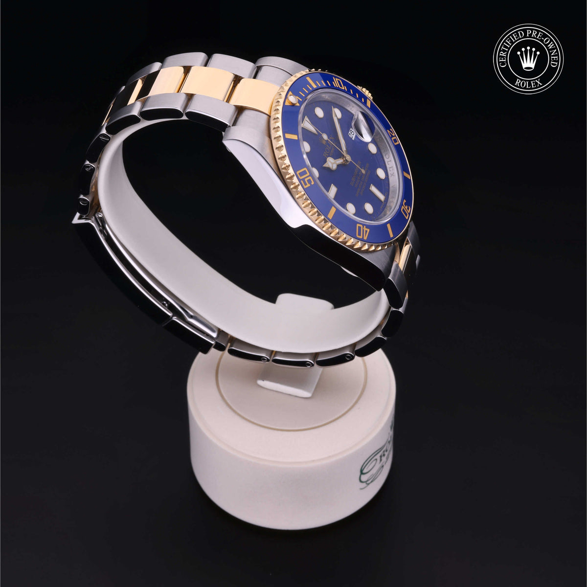 Rolex Certified Pre-Owned Submariner Date M116613LB in Oystersteel and yellow gold with blue dial, image 34 of 41