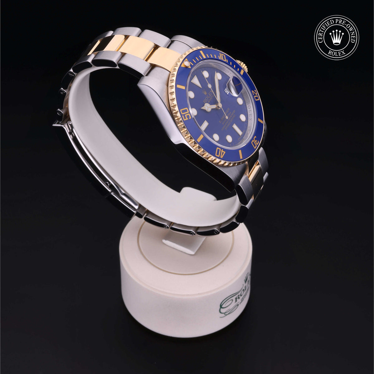 Rolex Certified Pre-Owned Submariner Date M116613LB in Oystersteel and yellow gold with blue dial, image 35 of 41