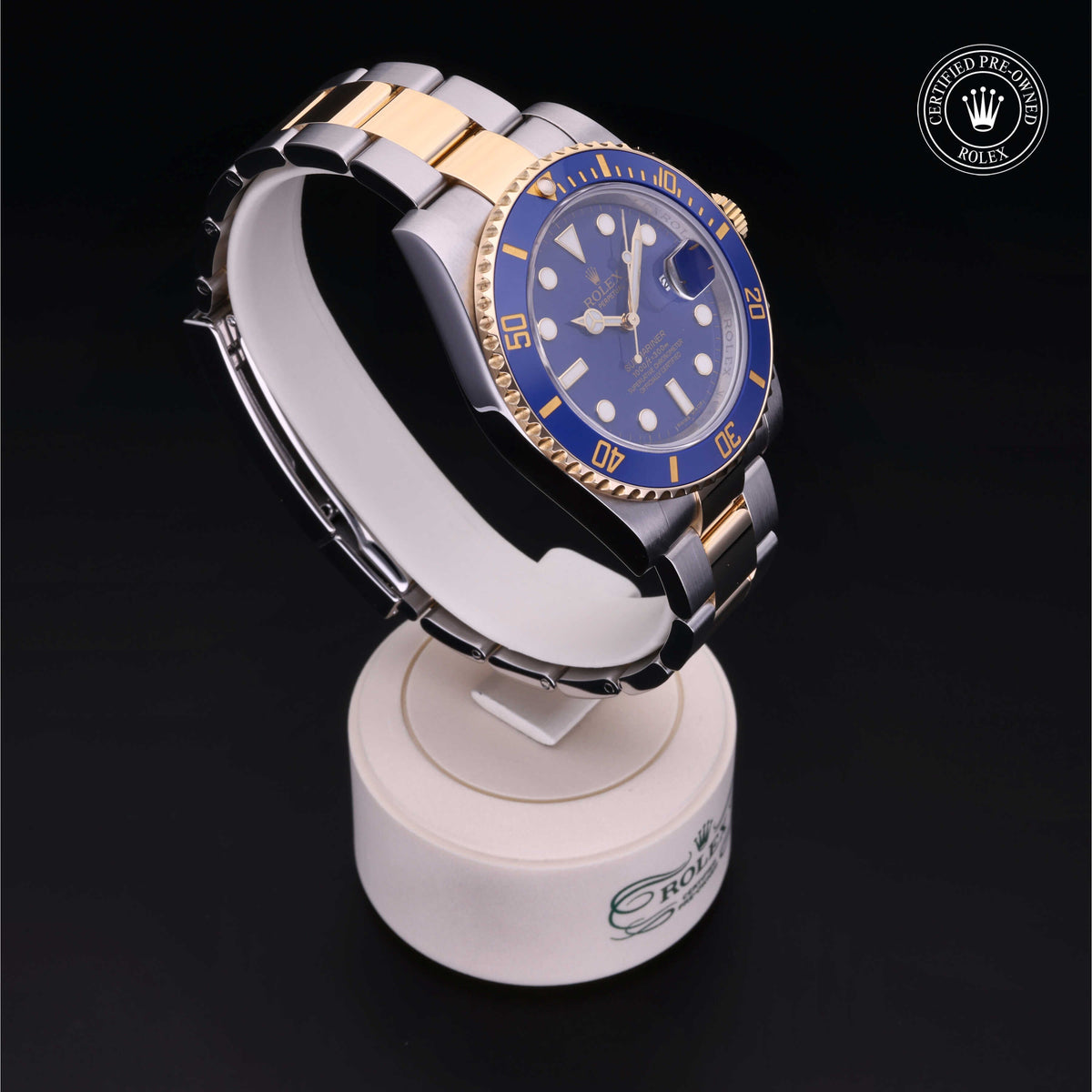 Rolex Certified Pre-Owned Submariner Date M116613LB in Oystersteel and yellow gold with blue dial, image 36 of 41