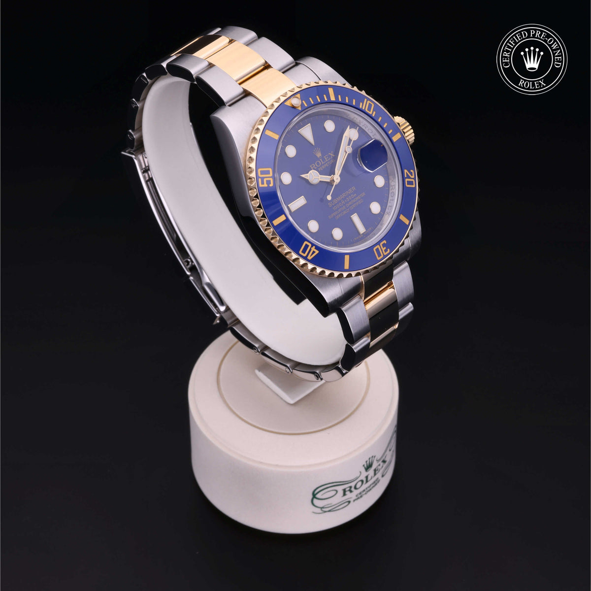 Rolex Certified Pre-Owned Submariner Date M116613LB in Oystersteel and yellow gold with blue dial, image 37 of 41