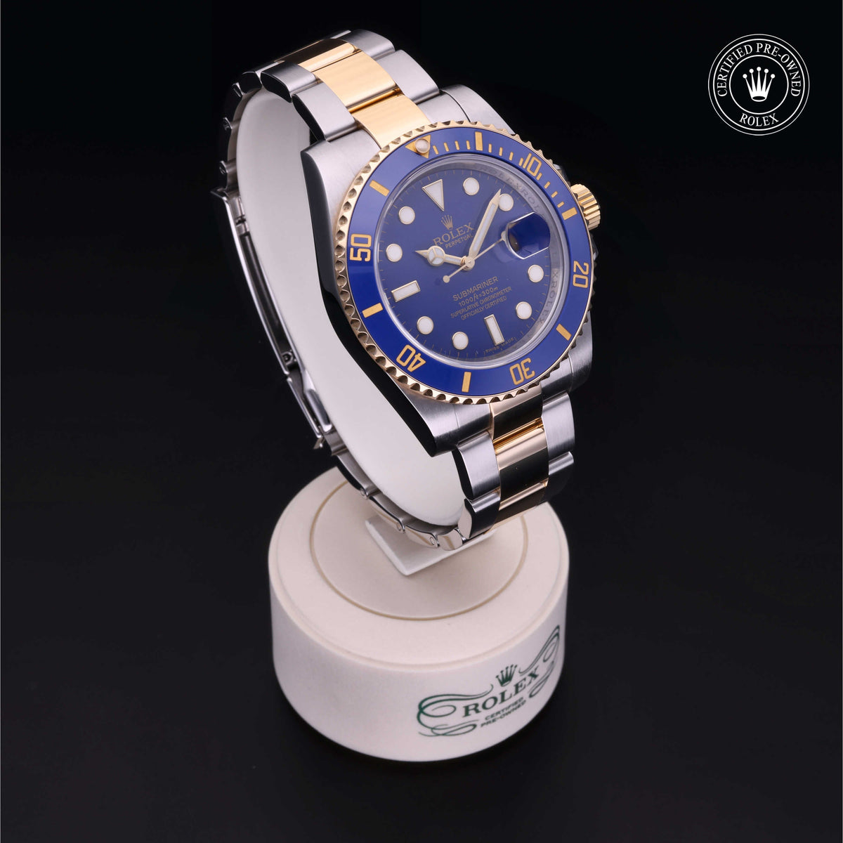 Rolex Certified Pre-Owned Submariner Date M116613LB in Oystersteel and yellow gold with blue dial, image 38 of 41
