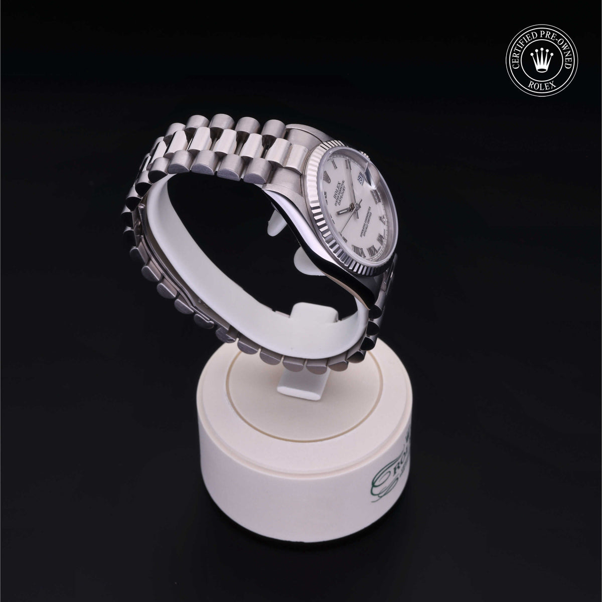 Rolex Certified Pre-Owned Datejust 31 68279 in Oystersteel with white dial, image 34 of 41