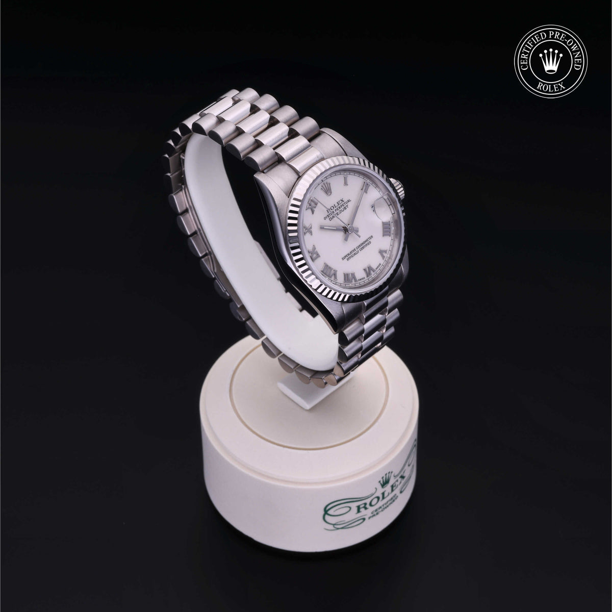 Rolex Certified Pre-Owned Datejust 31 68279 in Oystersteel with white dial, image 37 of 41