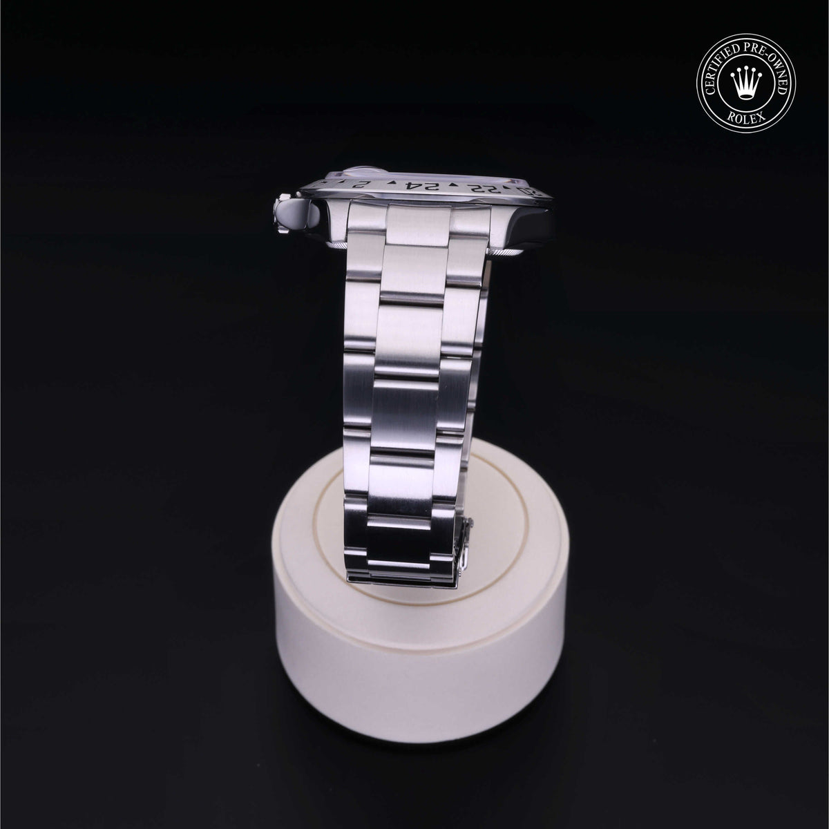 Rolex Certified Pre-Owned Explorer II M16570 in Oystersteel with black dial, image 24 of 41