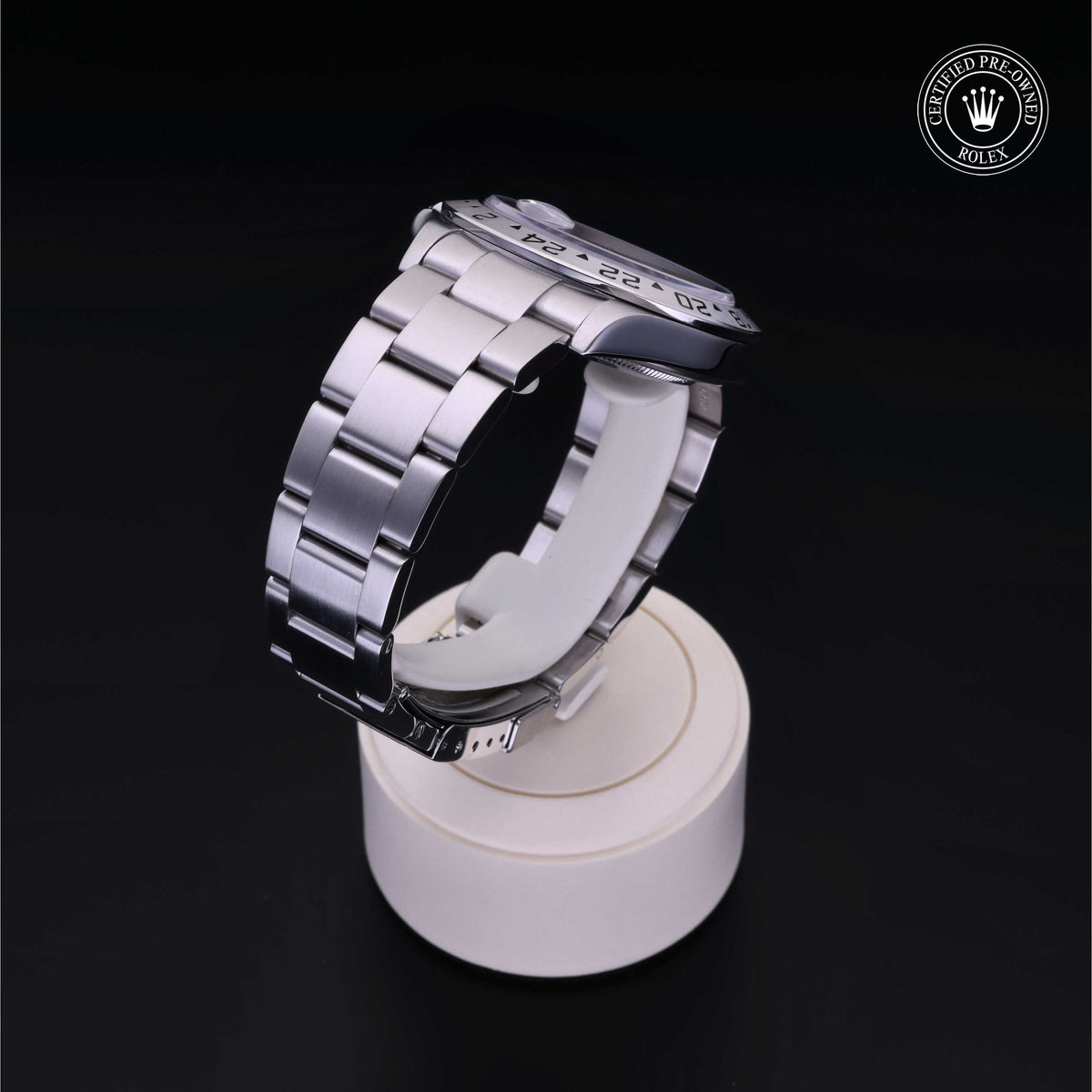 Rolex Certified Pre-Owned Explorer II M16570 in Oystersteel with black dial, image 27 of 41