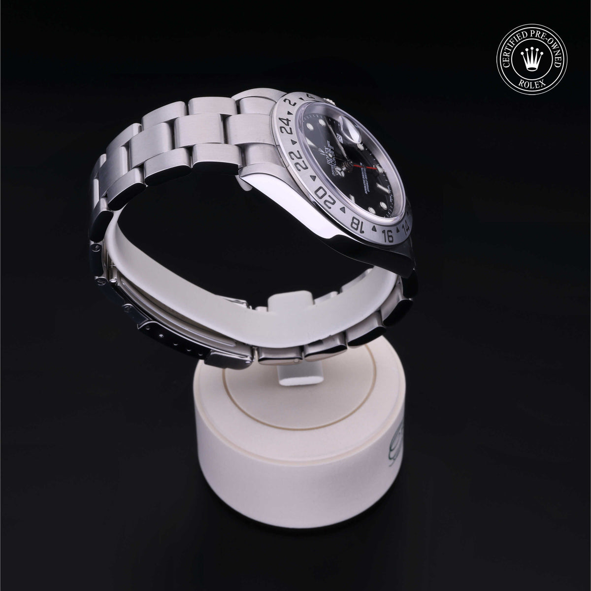 Rolex Certified Pre-Owned Explorer II M16570 in Oystersteel with black dial, image 32 of 41