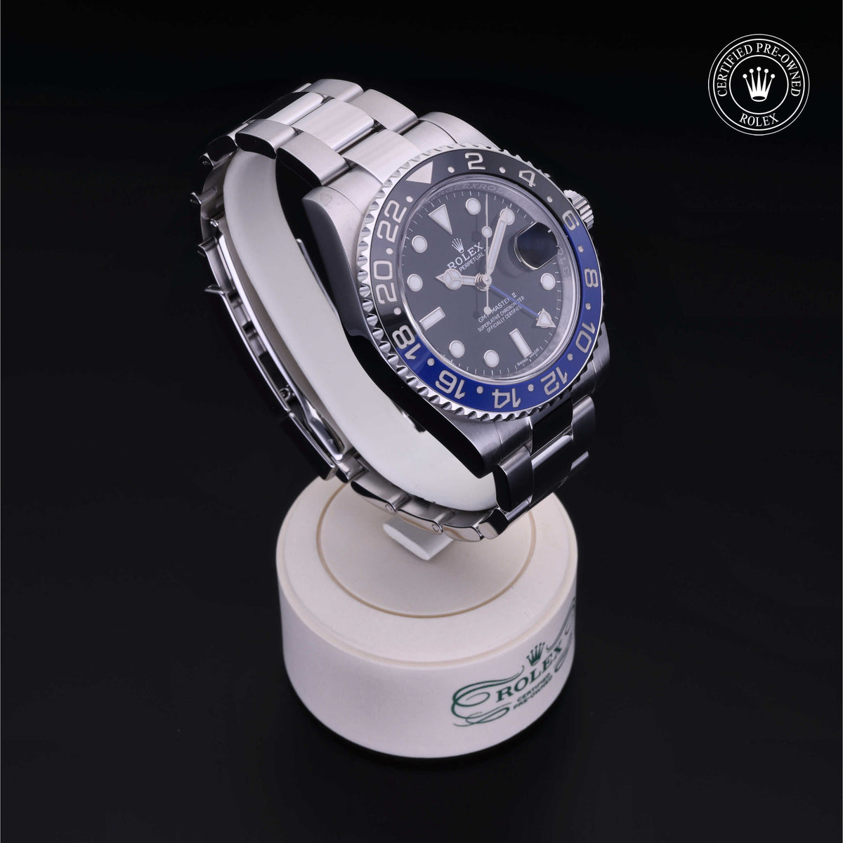 Rolex Certified Pre-Owned GMT-Master II M116710BLNR in Oystersteel with black dial, image 37 of 41