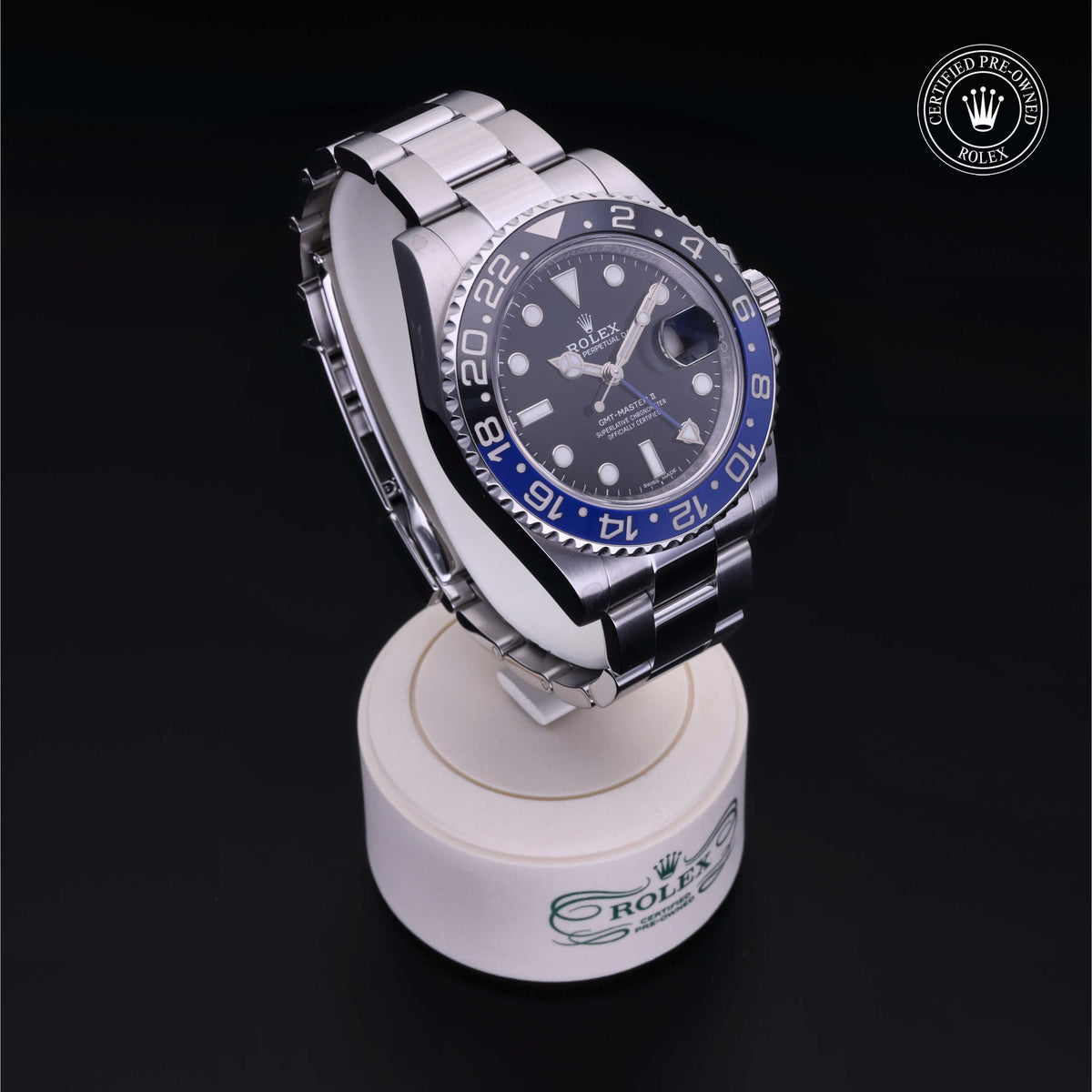 Rolex Certified Pre-Owned GMT-Master II M116710BLNR in Oystersteel with black dial, image 38 of 41