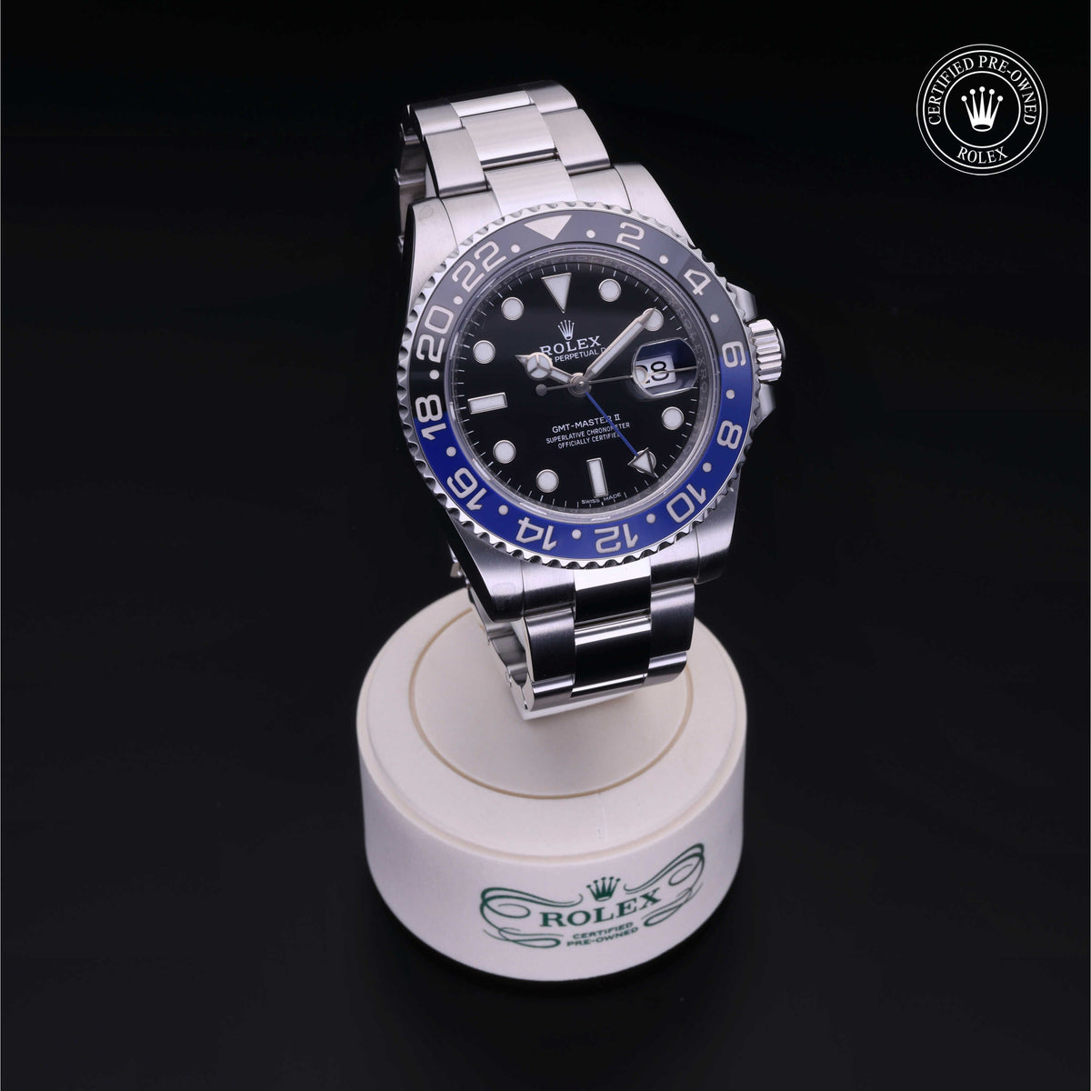Rolex Certified Pre-Owned GMT-Master II M116710BLNR in Oystersteel with black dial, image 40 of 41